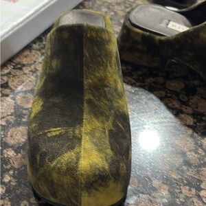 Miista Yellow Mules & Clogs